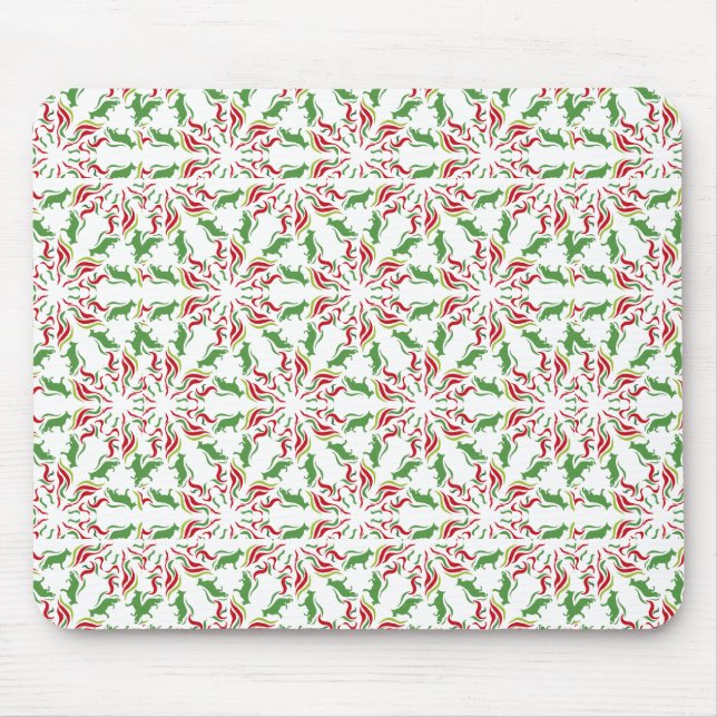 Tapis De Souris German Shepherd red green (Devant)