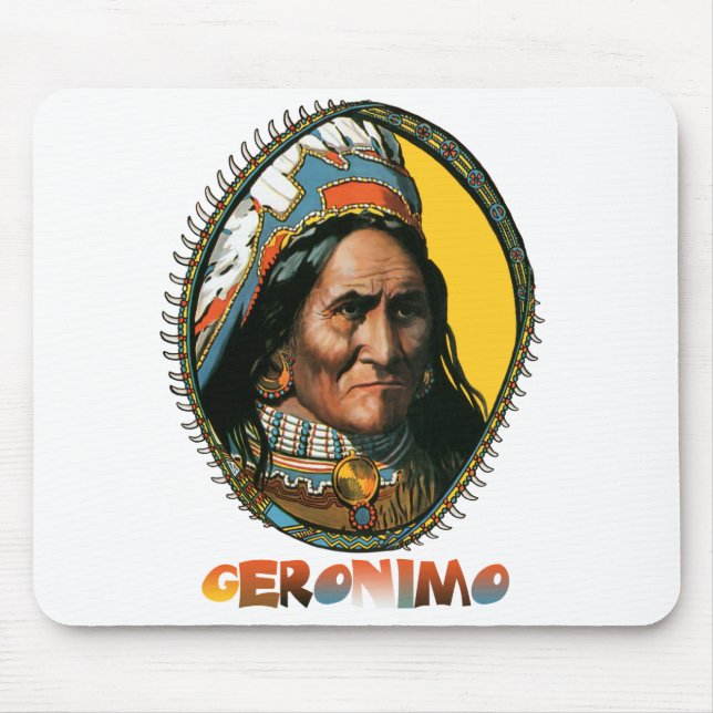 Tapis De Souris Geronimo, leader Apache (Devant)