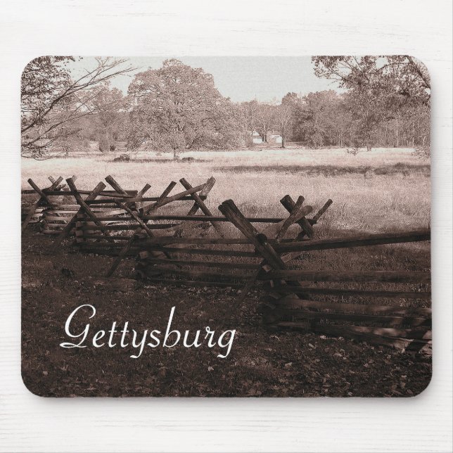 Tapis De Souris Gettysburg - champ de bataille Mousepad (Devant)