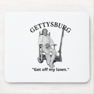 Tapis De Souris Gettysburg John Burns Citation de guerre civile am
