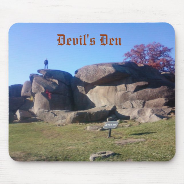 Tapis De Souris Gettysburg - le repaire du diable - Mousepad (Devant)
