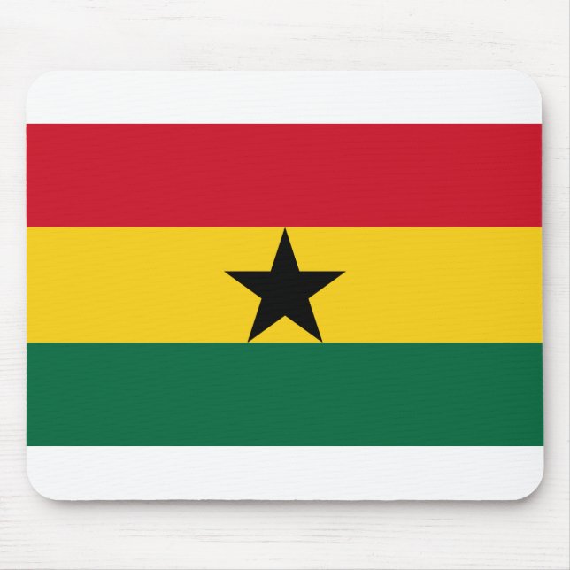 Tapis De Souris Ghana Flag (Devant)
