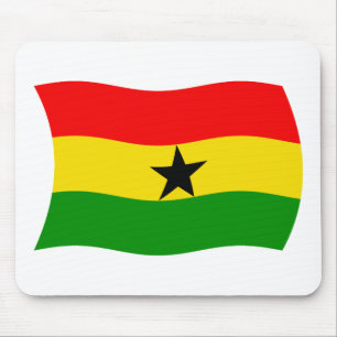 Tapis De Souris Ghana Flag Mousepad