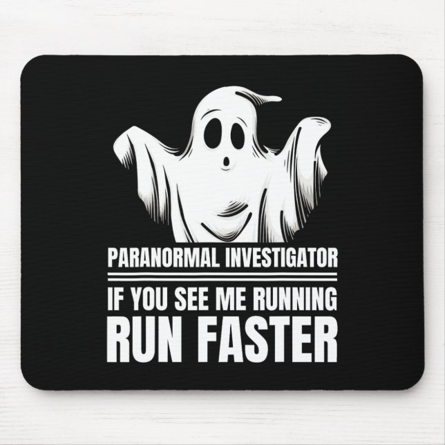 Tapis De Souris Ghost Adventures Hunter Chasse Investigation Paran (Devant)