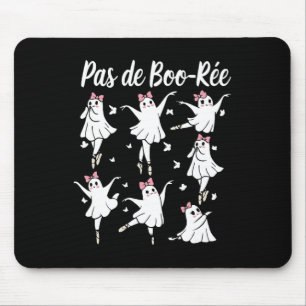 Tapis De Souris Ghost Pas De Boo-rée Llet Danseuse Éffrayante Hall