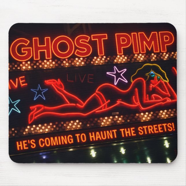Tapis De Souris Ghost Pimp Gel Mousepad (Devant)