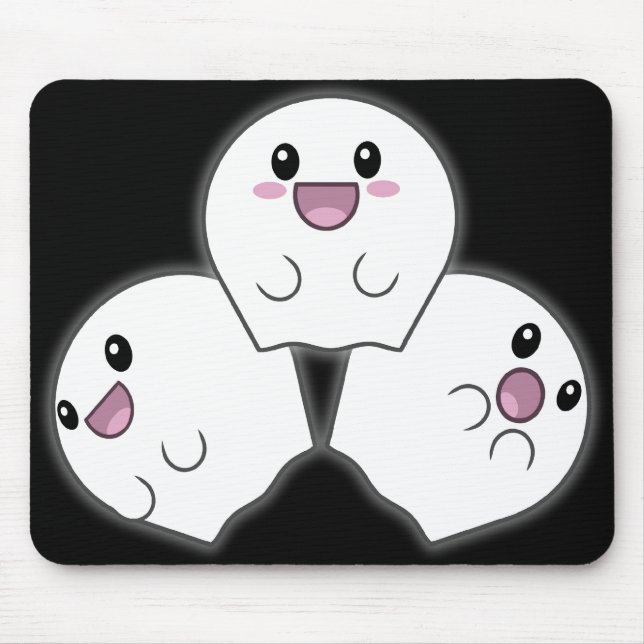 Tapis De Souris Ghosties mignon Mousepad (Devant)