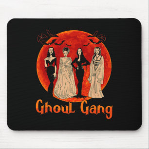 Tapis De Souris Ghoul Gang Horreur Goth Queens Halloween Mariée Am