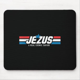 Tapis De Souris Gi Jésus Un Sauveur Cosmique Réel Jésus Foi Chréti