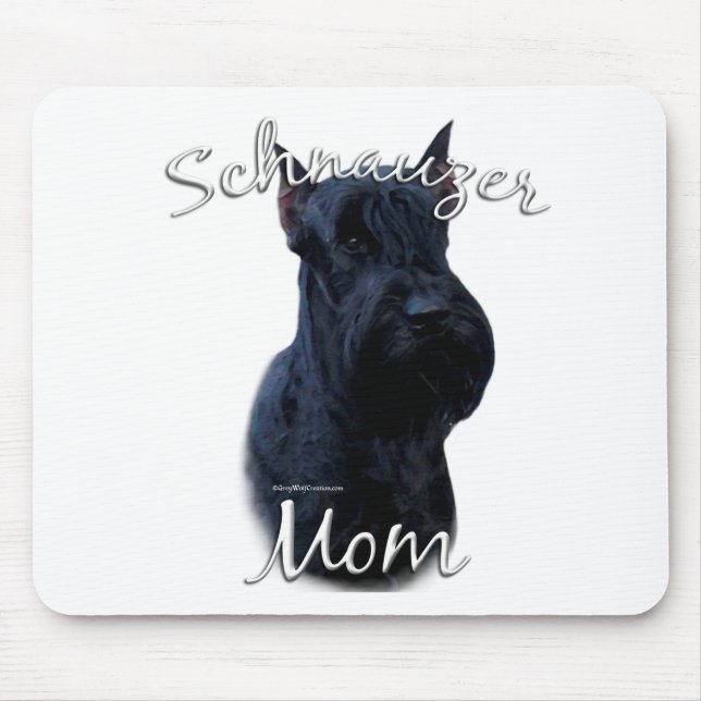 Tapis De Souris Giant Schnauzer Maman 2 (Devant)