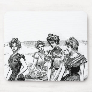 Tapis De Souris Gibson Girls at the Beach