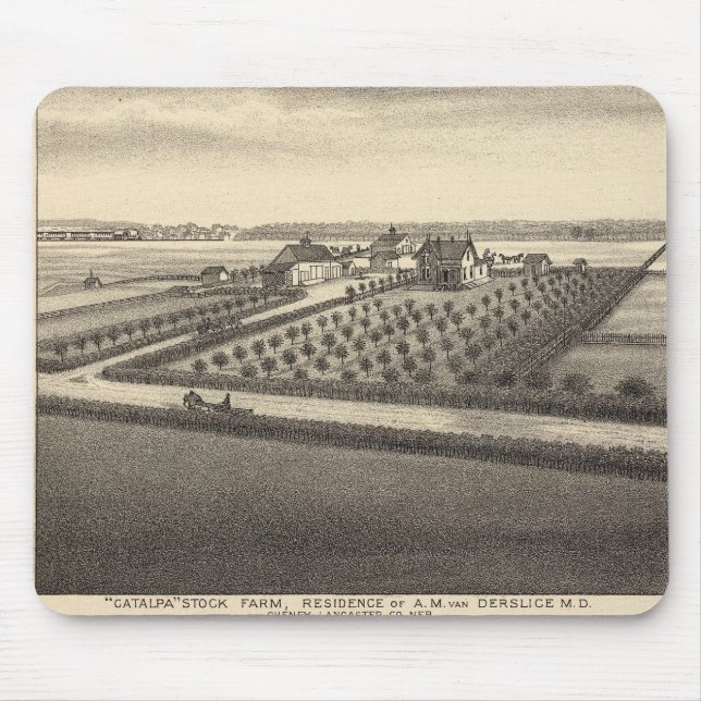 Tapis De Souris Gibson, Nebraska (Devant)