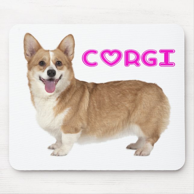 Tapis De Souris Gift Amoureux des chiens Pembroke Welsh Corgi (Devant)
