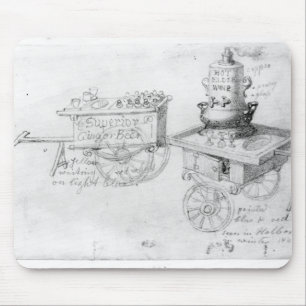 Tapis De Souris Gingerbeer et vin chaud d'aîné cale dedans