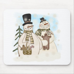TAPIS DE SOURIS GINGERBREAD SNOWMAN