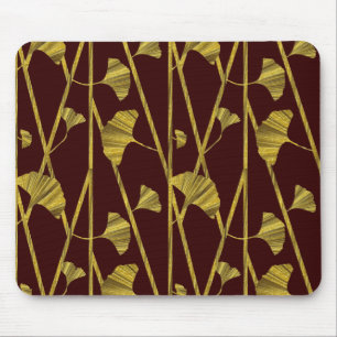 Tapis De Souris ginkgo d'or