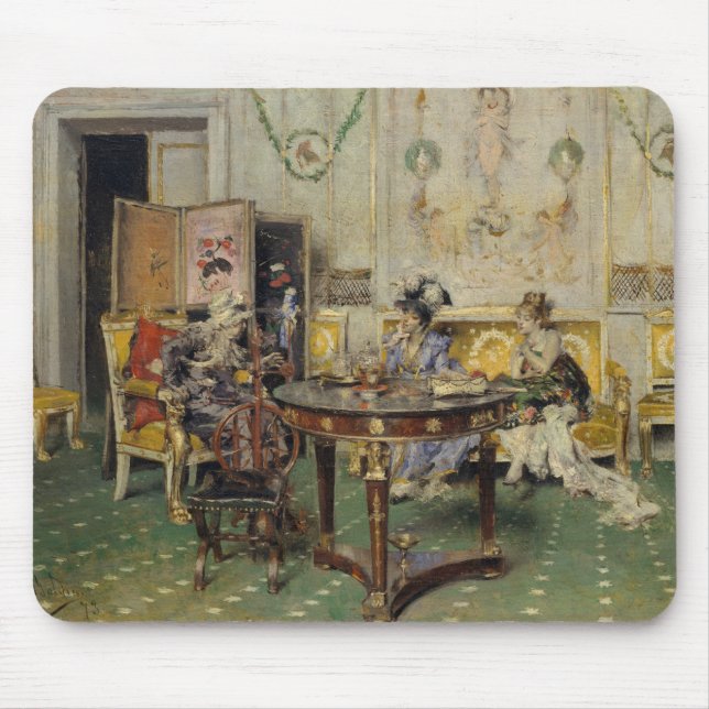 Tapis De Souris Giovanni Boldini - Gossip (Devant)