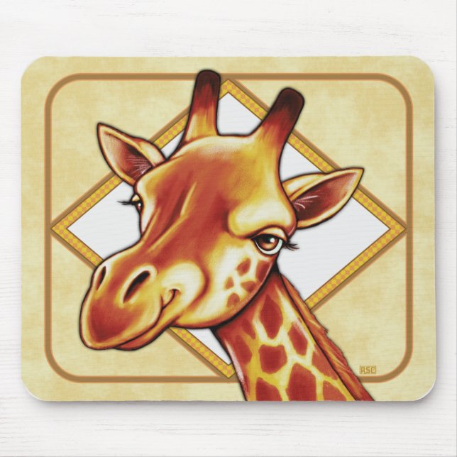 Tapis De Souris Girafe (Devant)