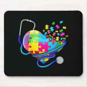 Tapis De Souris Girafe Autism Seeing World Different Angle Aware