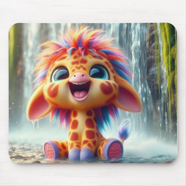 Tapis De Souris Girafe Mauspad (Devant)