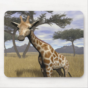 Tapis De Souris Girafe Mousepad