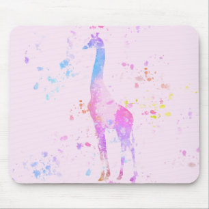 Tapis De Souris Giraffe