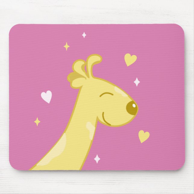 Tapis De Souris Giraffe (Devant)