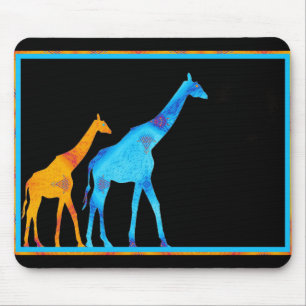 Tapis De Souris Giraffe