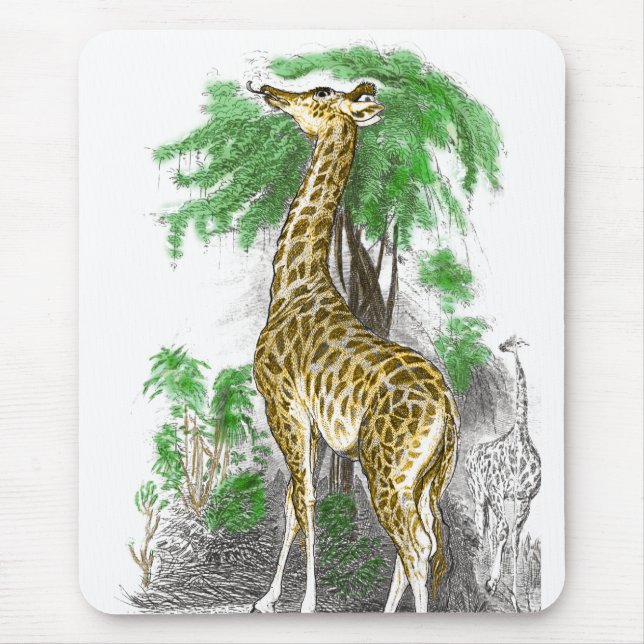 Tapis De Souris Giraffe Gifts (Devant)