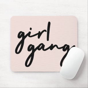 Tapis De Souris Girl Gang   Le Féminisme Moderne Puissance Fille R