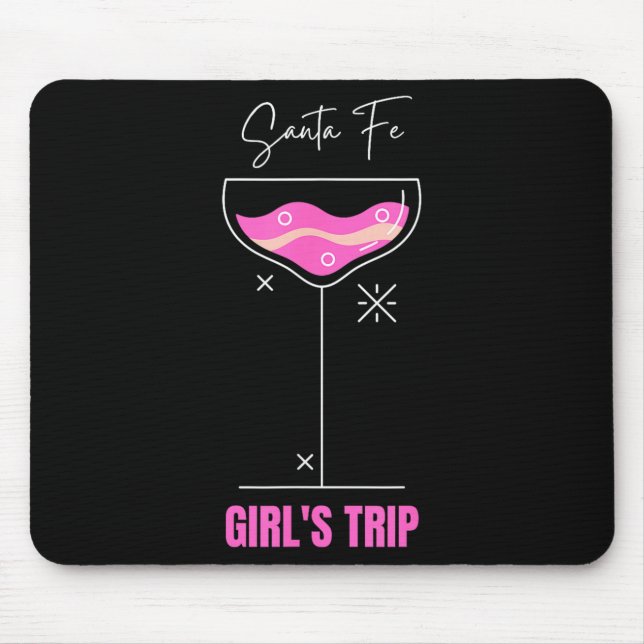 Tapis De Souris Girls Trip Beach Drink Santa Fe New Mexico  (Devant)