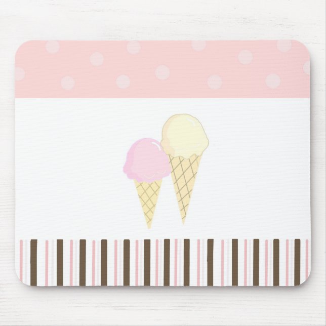 Tapis De Souris Glace à l'italienne (Devant)