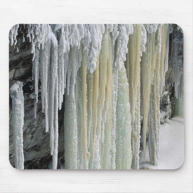 Tapis De Souris Glace bleue et ruissellement des eaux souterraines (Devant)
