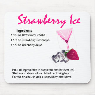 Tapis De Souris Glace de fraise
