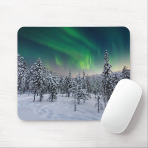 Tapis De Souris Glace et neige Paysage d'hiver, Finlande