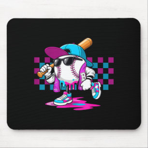 Tapis De Souris Glace fondre baseball rue vibes