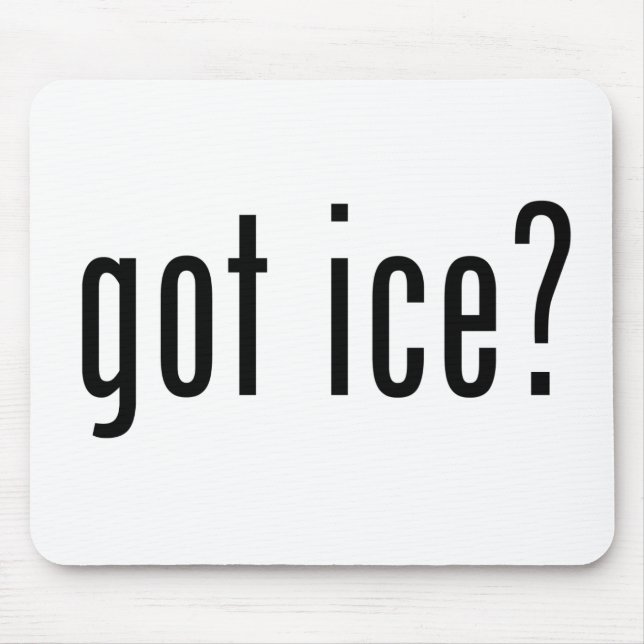 Tapis De Souris glace obtenue ? (Devant)
