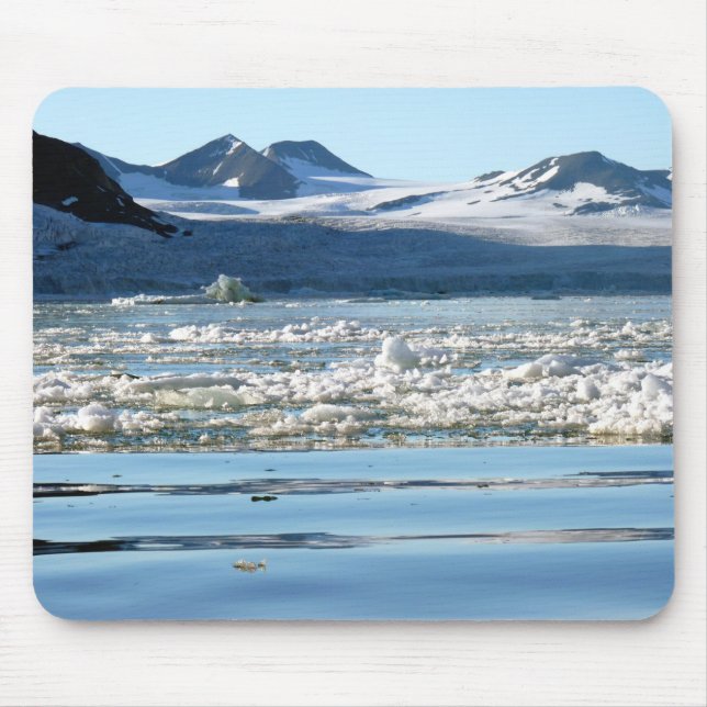 Tapis De Souris Glacier dans le Svalbard (Devant)