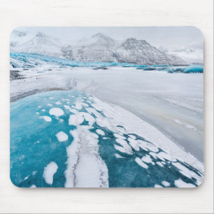 Tapis De Souris Glacier gelé, Islande