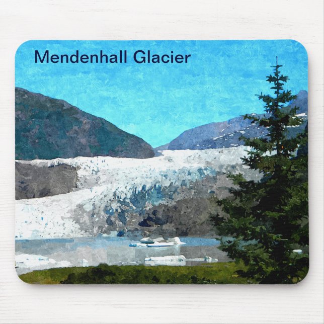 Tapis De Souris Glacier Mendenhall (Devant)