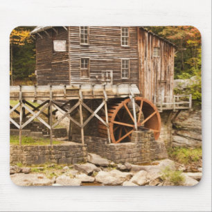 Tapis De Souris Glade Creek Grist Mill, Parc d'État de Babcock, 2