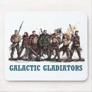 Tapis De Souris Gladiateurs galactiques Mousepad