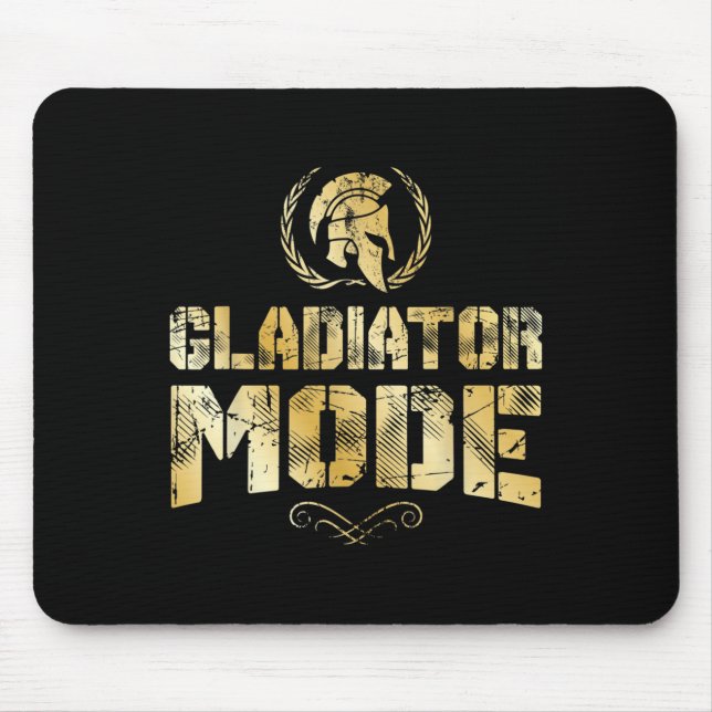 Tapis De Souris Gladiator Mode Mythologie spartiate Exercice Guerr (Devant)