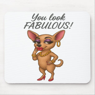 Tapis De Souris Glam Chihuahua