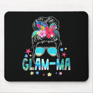 Tapis De Souris Glam-ma Hello Summer Beach Lover Messy Bun Summert