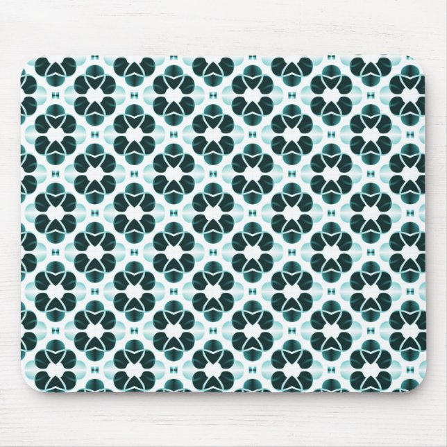 Tapis De Souris Glam Mousepad, Turquoise (Devant)