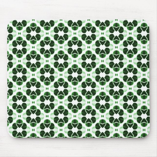 Tapis De Souris Glam Mousepad, Vert Forêt (Devant)