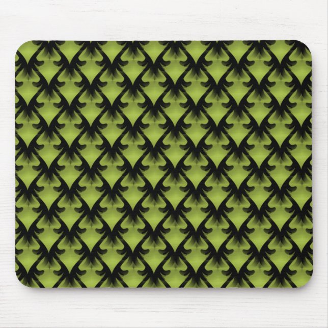 Tapis De Souris Glam Mousepad vert olive (Devant)