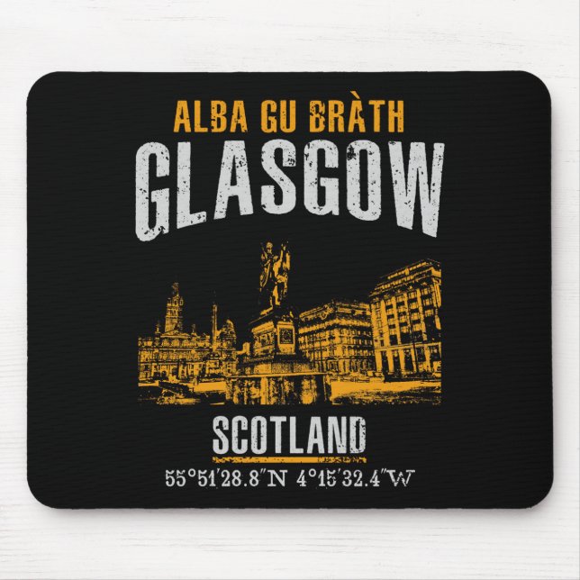 Tapis De Souris Glasgow (Devant)