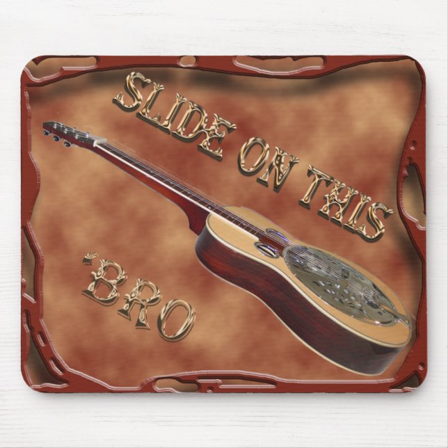 Tapis De Souris Glissez sur ce Mousepad (Devant)